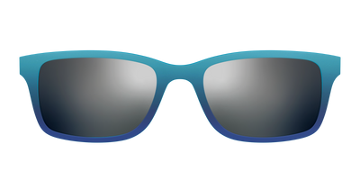 The Polarized Ocean Blue Sun Top - Front Top Thumbnail - Pair Eyewear