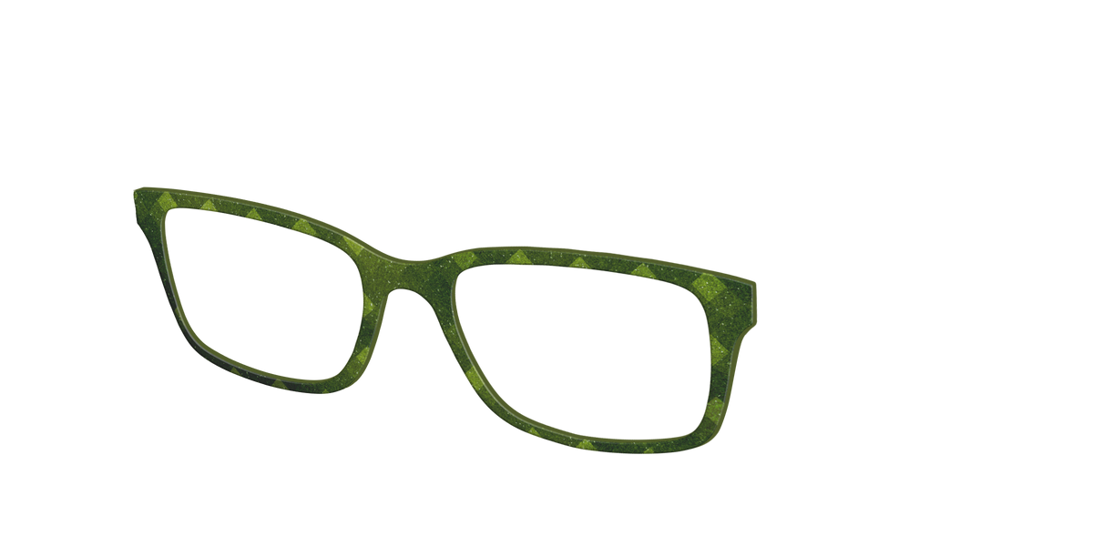 The Olive Geo - Angle Top Image - Pair Eyewear