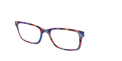 The Ombre Plaid - Angle Top Thumbnail - Pair Eyewear