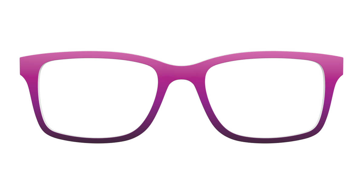 The Pink to Plum Gradient - Front Top Image - Pair Eyewear