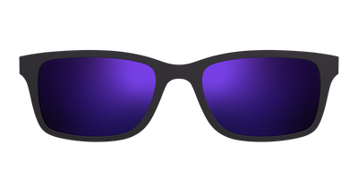 The Polarized Purple Reflective Sun Top - Front Top Thumbnail - Pair Eyewear