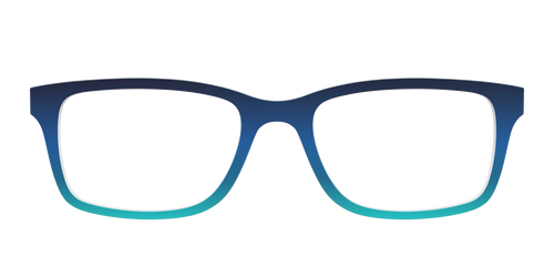 The Royal Blue to Seafoam Gradient - Pair Eyewear