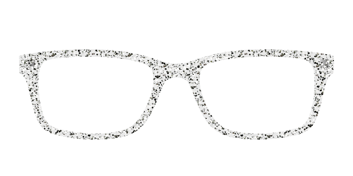 The Silver Sparkle - Front Top Image - Pair Eyewear