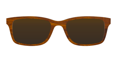 The Polarized Woodgrain Sun Top - Front Top Thumbnail - Pair Eyewear