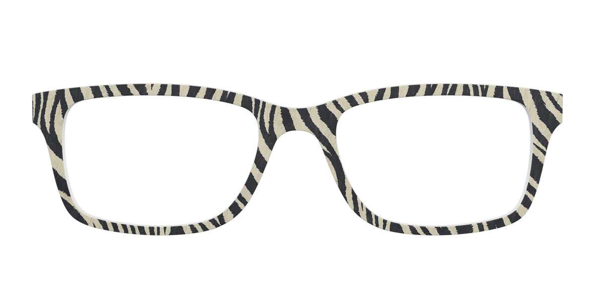 The Zebra Stripes - Front Top Image - Pair Eyewear
