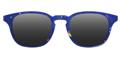 The Navy Holographic Bubbles Sun Top