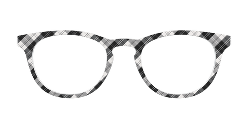 The B&W Plaid - Pair Eyewear