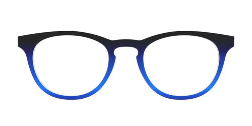 The Black to Blueberry Gradient - Pair Eyewear