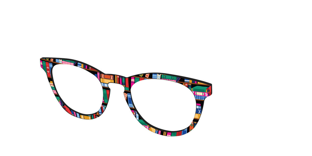 The Book Club - Angle Top Image - Pair Eyewear
