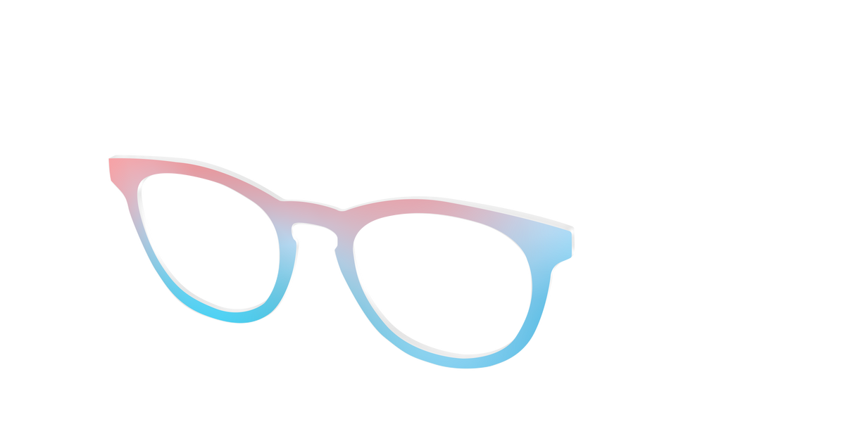 The Daybreak Ombre - Angle Top Image - Pair Eyewear