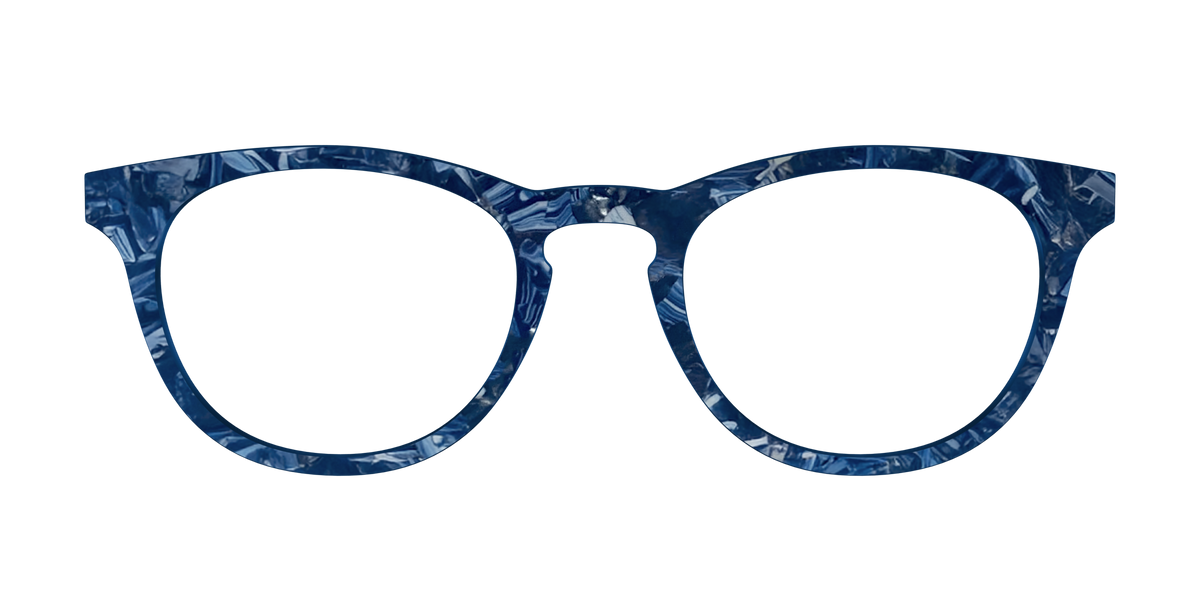 The Deep Slate Pearl Marble - Front Top Image - Pair Eyewear