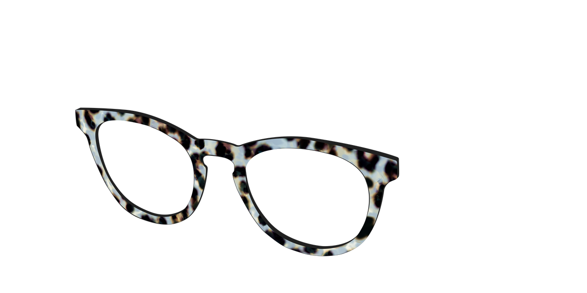 The Earl Grey Tortoise - Angle Top Image - Pair Eyewear