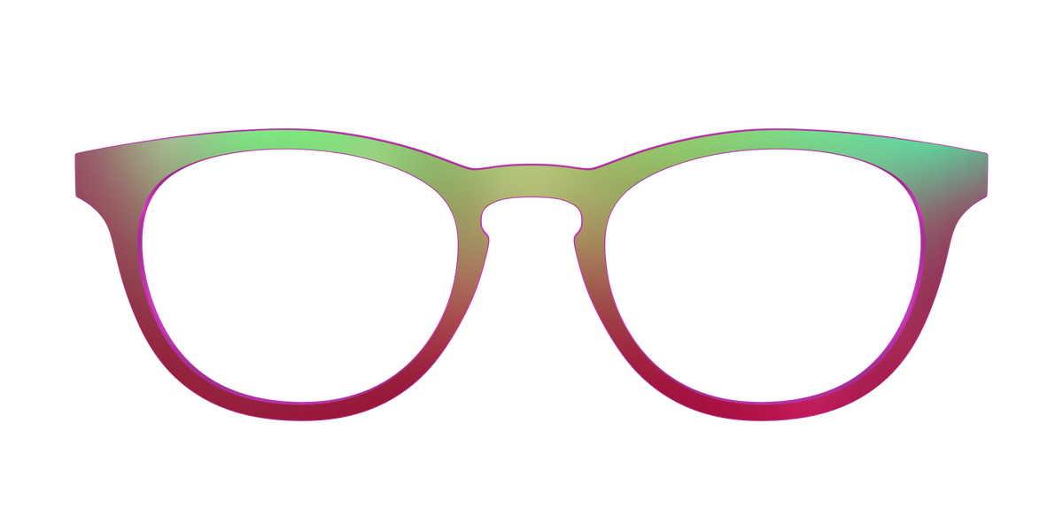 The Guava Ombre - Front Top Image - Pair Eyewear