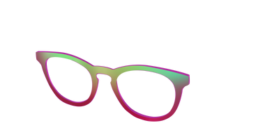 The Guava Ombre - Angle Top Thumbnail - Pair Eyewear