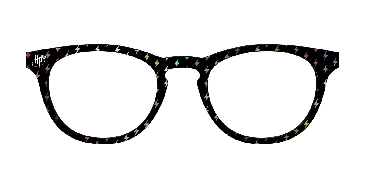 The Holographic Lightning Bolts - Front Top Image - Pair Eyewear