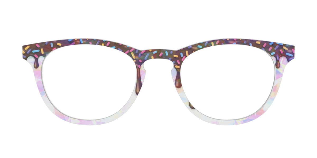 The Holographic Milkshake - Front Top Image - Pair Eyewear