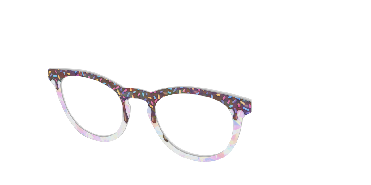 The Holographic Milkshake - Angle Top Image - Pair Eyewear
