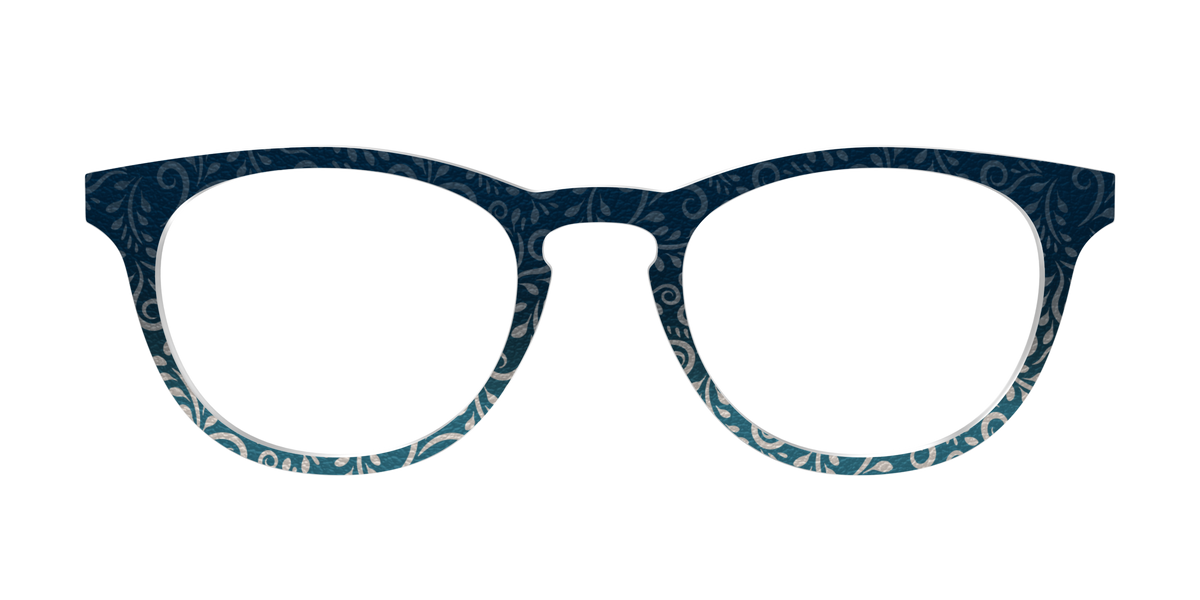 The Leather Leafwork - Front Top Image - Pair Eyewear