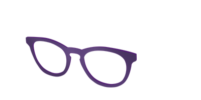 The Matte Eggplant - Angle Top Thumbnail - Pair Eyewear