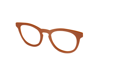 The Matte Sienna - Angle Top Thumbnail - Pair Eyewear