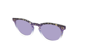 The Mythical Foil Charms with Celestial Purple Lens - Angle Top Thumbnail - Pair Eyewear