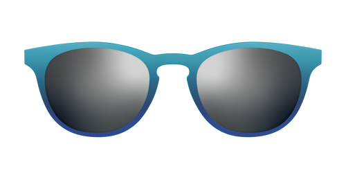 The Polarized Ocean Blue Sun Top - Pair Eyewear