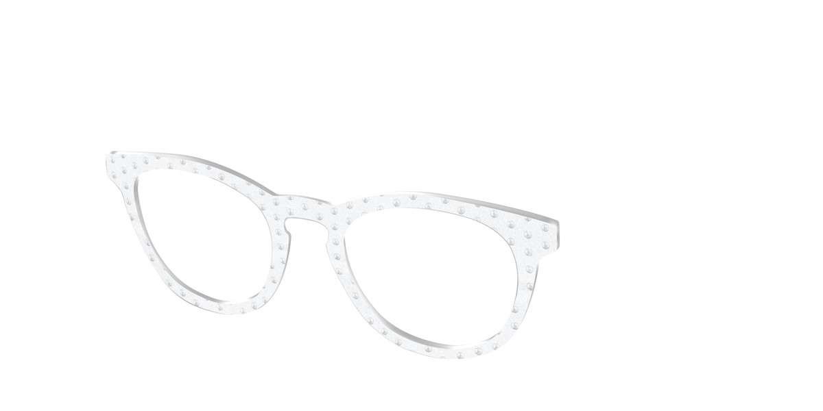 The Pearl Shimmer Polka Dots - Angle Top Image - Pair Eyewear