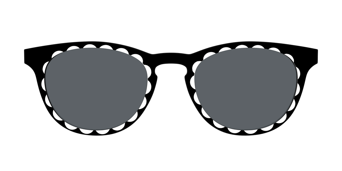 The Polarized Stylish Daisy Sun Top - Front Top Image - Pair Eyewear