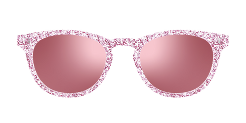 The Polarized Rose Gold Sparkle Sun Top - Pair Eyewear
