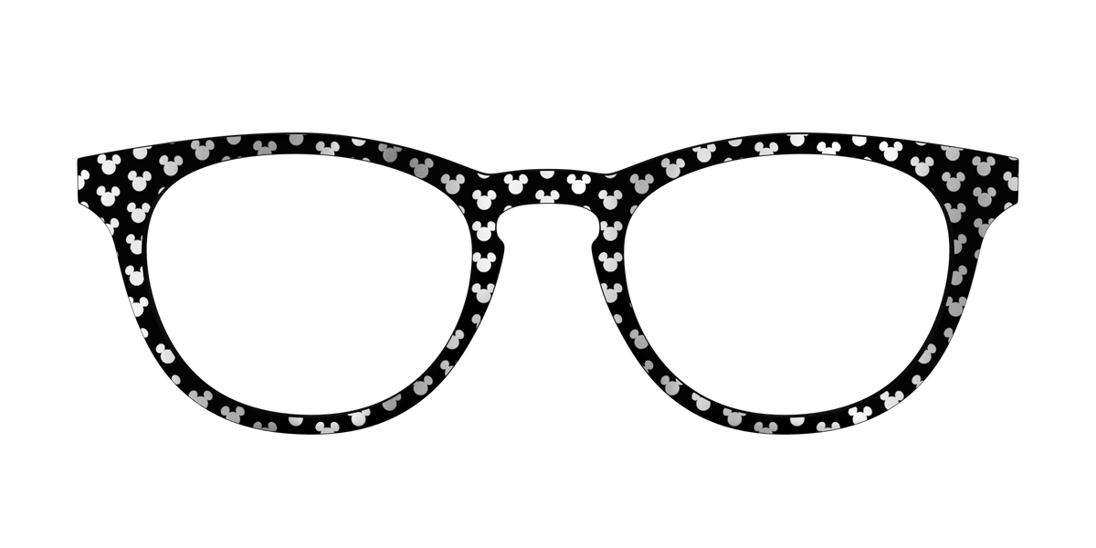 The Silver Foil Mickey - Front Top Image - Pair Eyewear