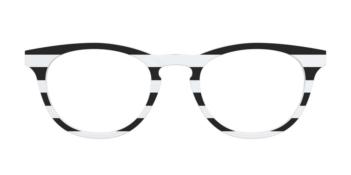 The Striped - Front Top Image - Pair Eyewear