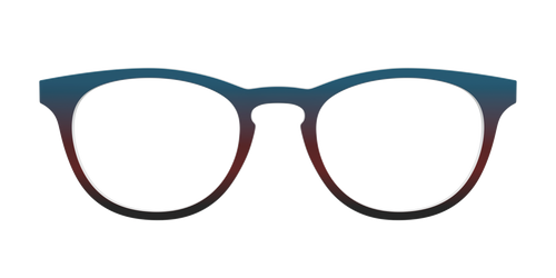 The Teal to Espresso Gradient - Pair Eyewear