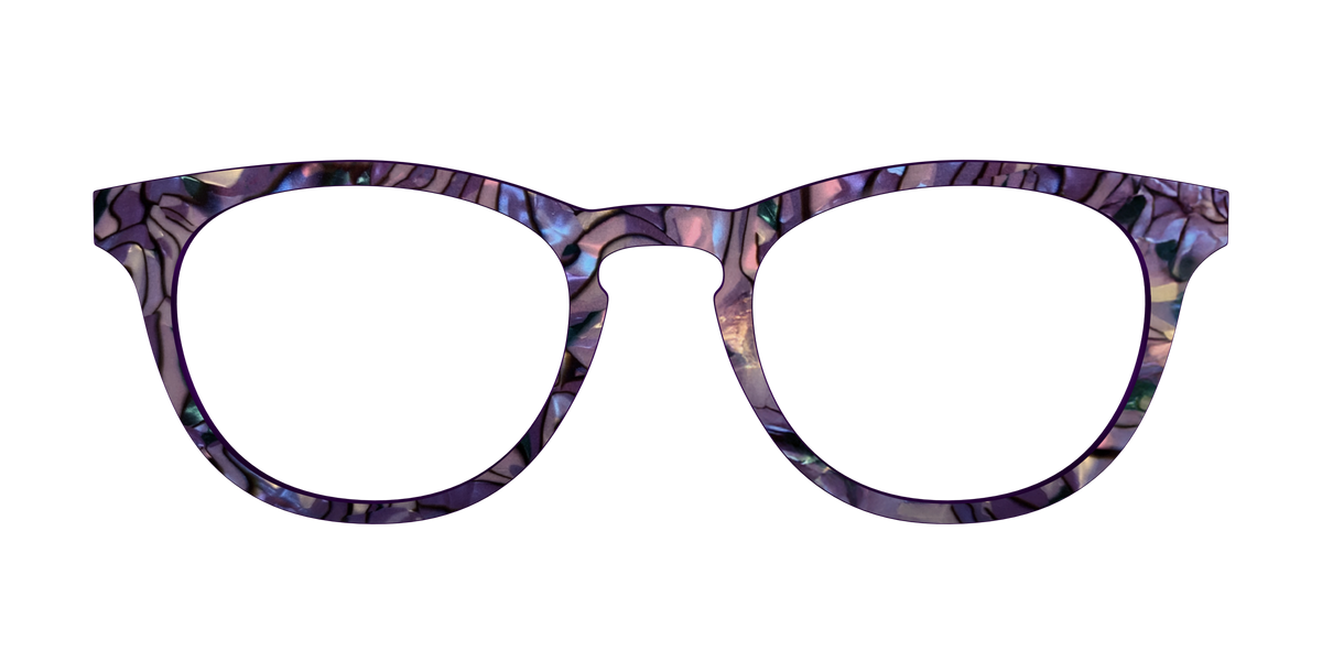 The Thistle Pearl Shell - Front Top Image - Pair Eyewear