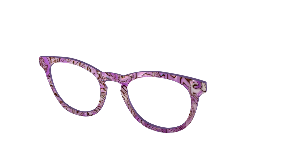 The Venus Pearl Conch - Angle Top Image - Pair Eyewear