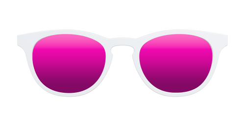 The Polarized White Sun Top - Pair Eyewear