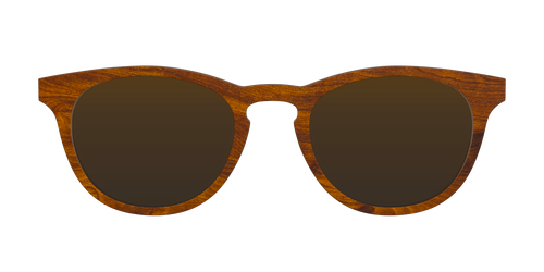 The Polarized Woodgrain Sun Top - Pair Eyewear