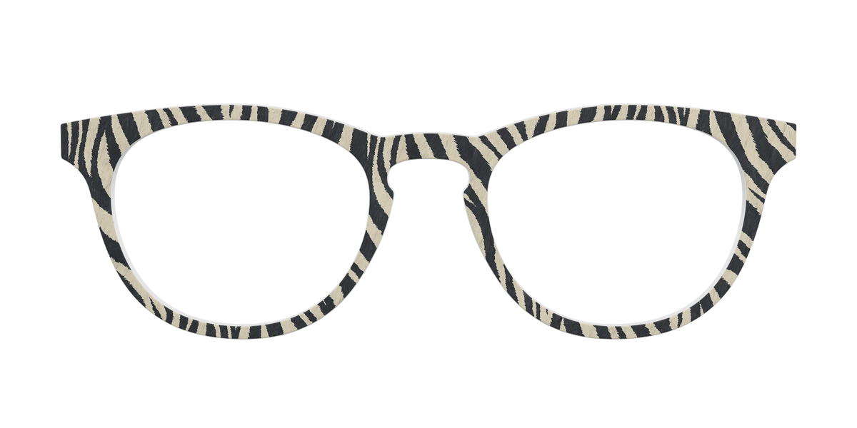 The Zebra Stripes - Front Top Image - Pair Eyewear