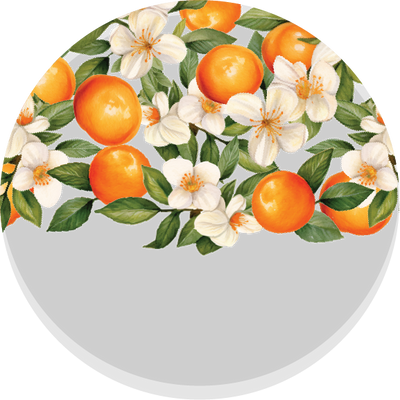 The Orange Blossom Glitter Crystal