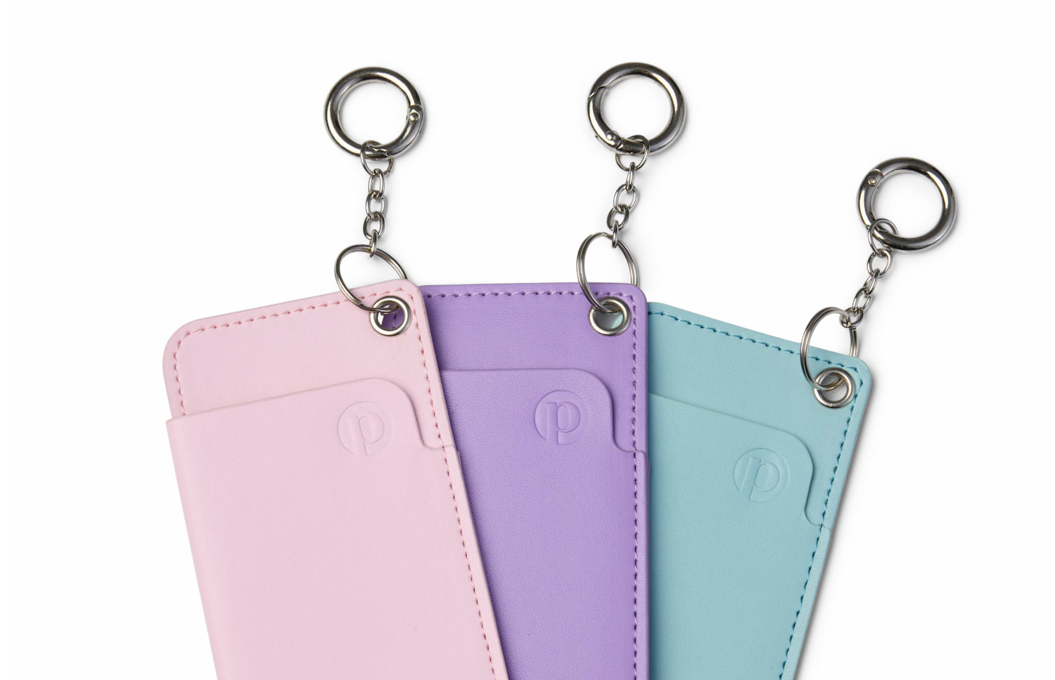 The Top Frame Keychain Case Pink