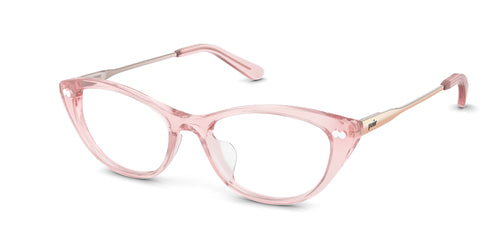 Pink Clear Acetate Rose Gold Metal