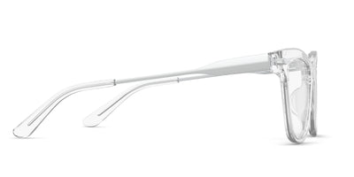 Crystal Clear Acetate Silver Metal
