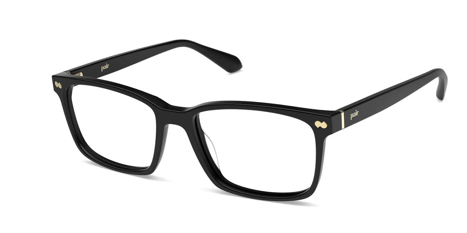 Black with Gold