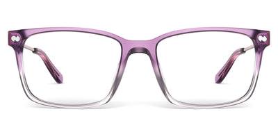 Violet Pearlized Gradient Acetate Rose Gold Metal