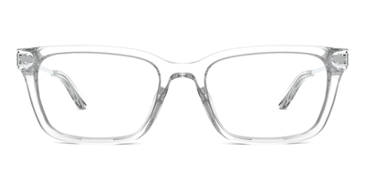Crystal Clear Acetate Silver Metal