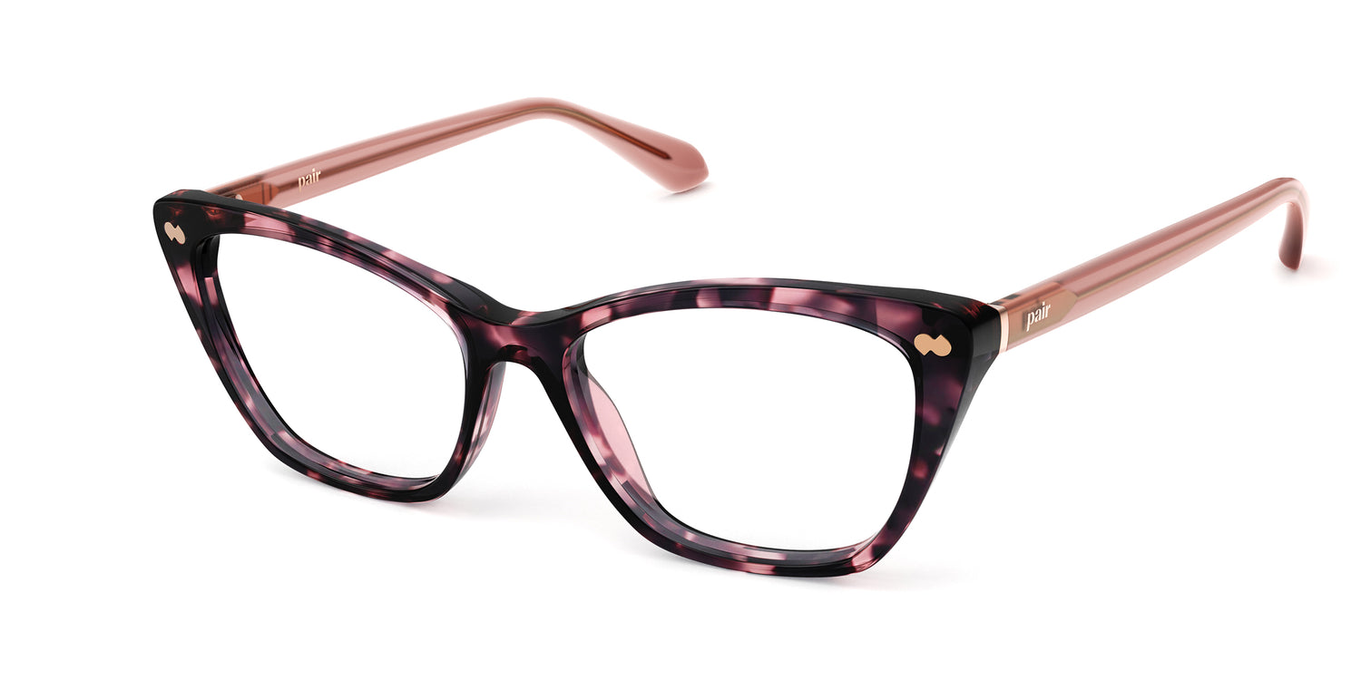 Pink Tortoise with Pink and Rose Gold