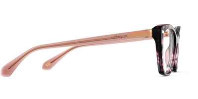 Pink Tortoise with Pink and Rose Gold